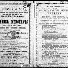 Sands Sydney, Suburban and Country Commercial Directory, 1871