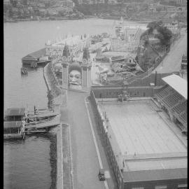 Luna Park and North Sydney Olympic Pool, Milsons Point, 1936