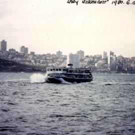 Ferry LADY NORTHCOTT on Manly run.